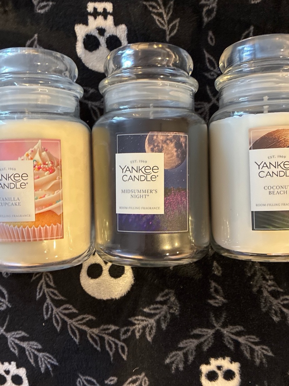 3 Large 22oz Yankee Candles